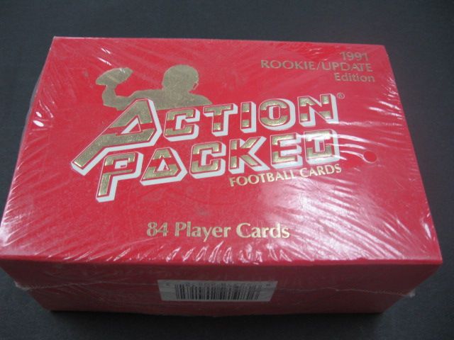 1991 Action Packed Football Rookie Update Factory Set