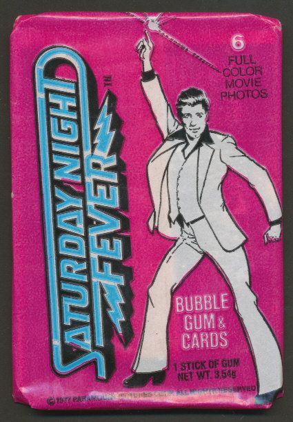 1978 Donruss Saturday Night Fever Unopened Wax Pack