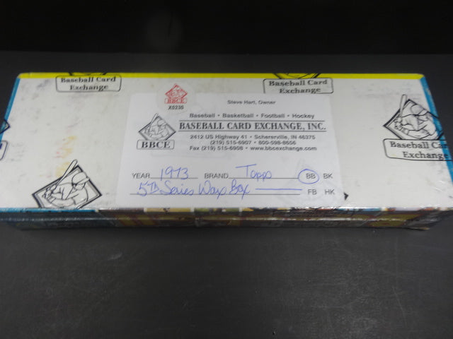 1973 Topps Baseball Unopened Series 5 Wax Box (BBCE)