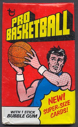 1976/77 Topps Basketball Unopened Wax Pack