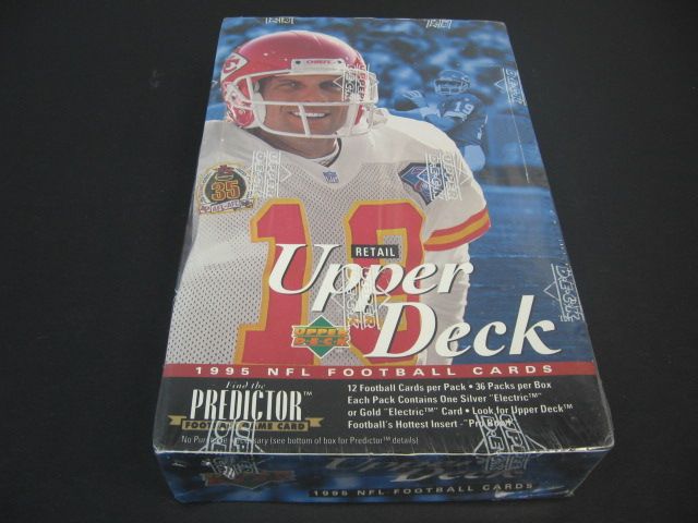 1995 Upper Deck Football Box (Retail) (36/12)