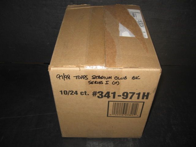 1997/98 Topps Stadium Club Basketball Series 1 Case (Hobby) (10 Box)