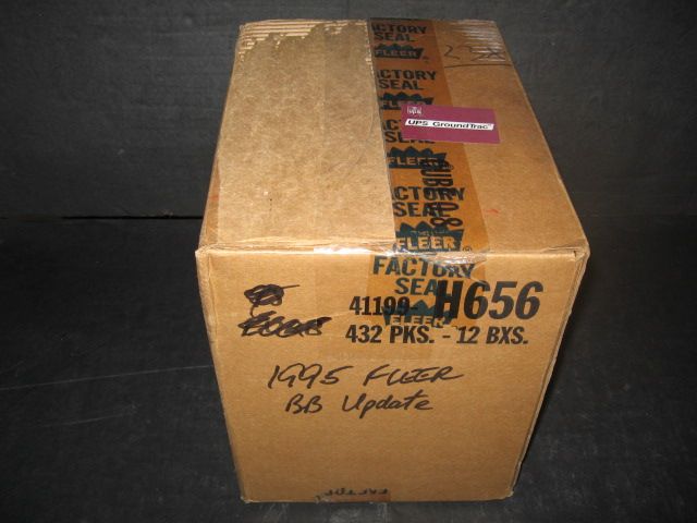 1995 Fleer Baseball Update Case (12 Box)
