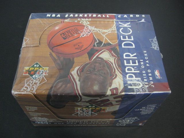 1993/94 Upper Deck Basketball Series 1 Jumbo Box (Blue) (20/22)