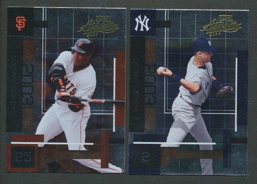 2003 Playoff Absolute Memorabilia Baseball Complete Set (150) NM/MT MT