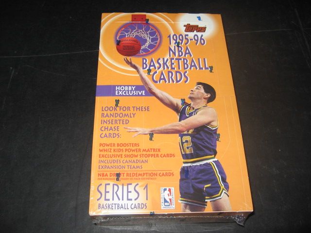 1995/96 Topps Basketball Series 1 Box (Hobby)