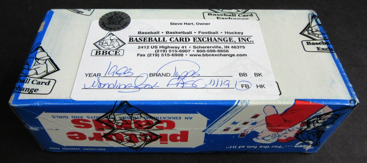 1983 Topps Football Unopened Vending Box (FASC)