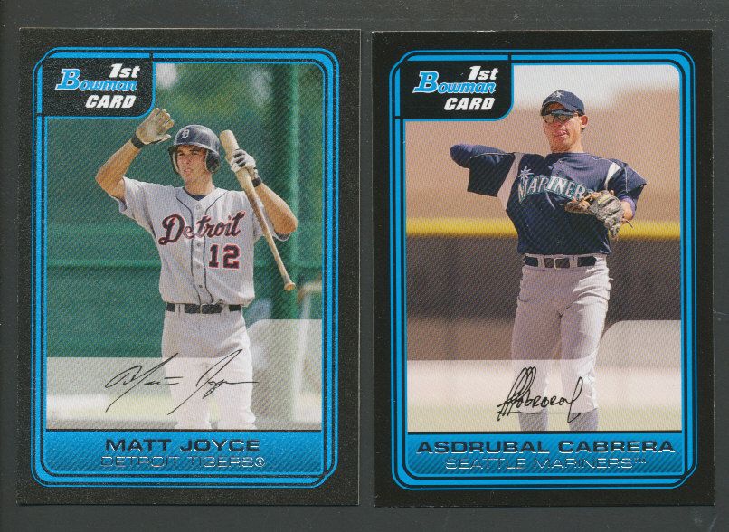 2006 Bowman Prospects Baseball Complete Set (110) NM/MT MT