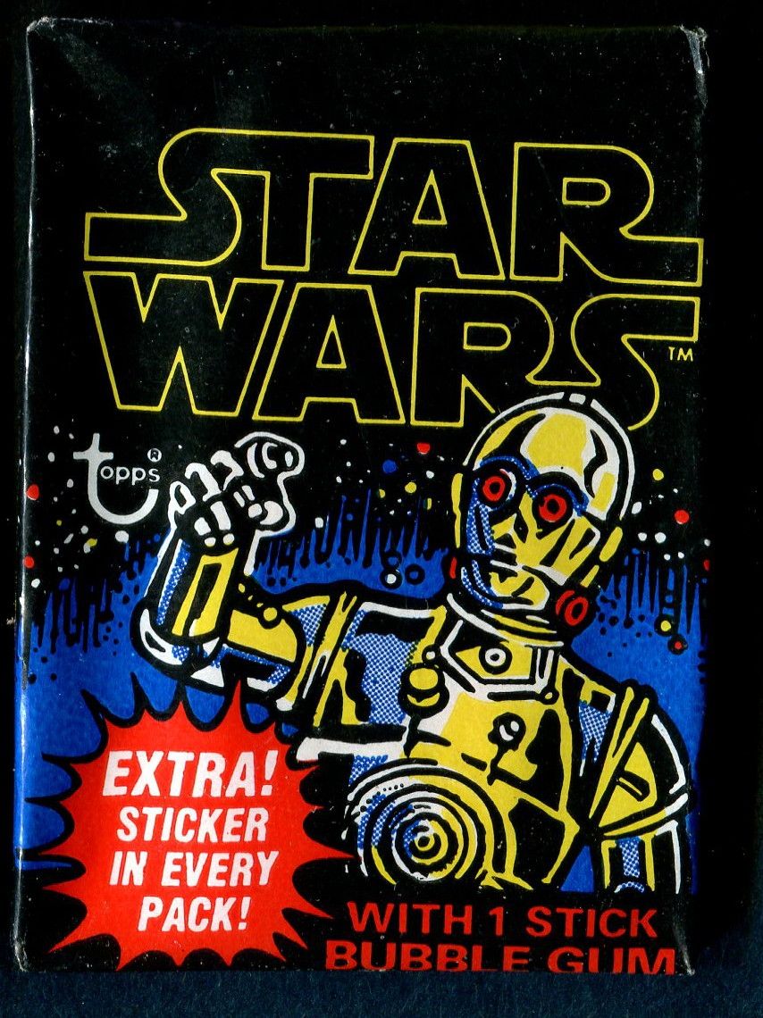 1977 Topps Star Wars Series 1 Unopened Wax Pack