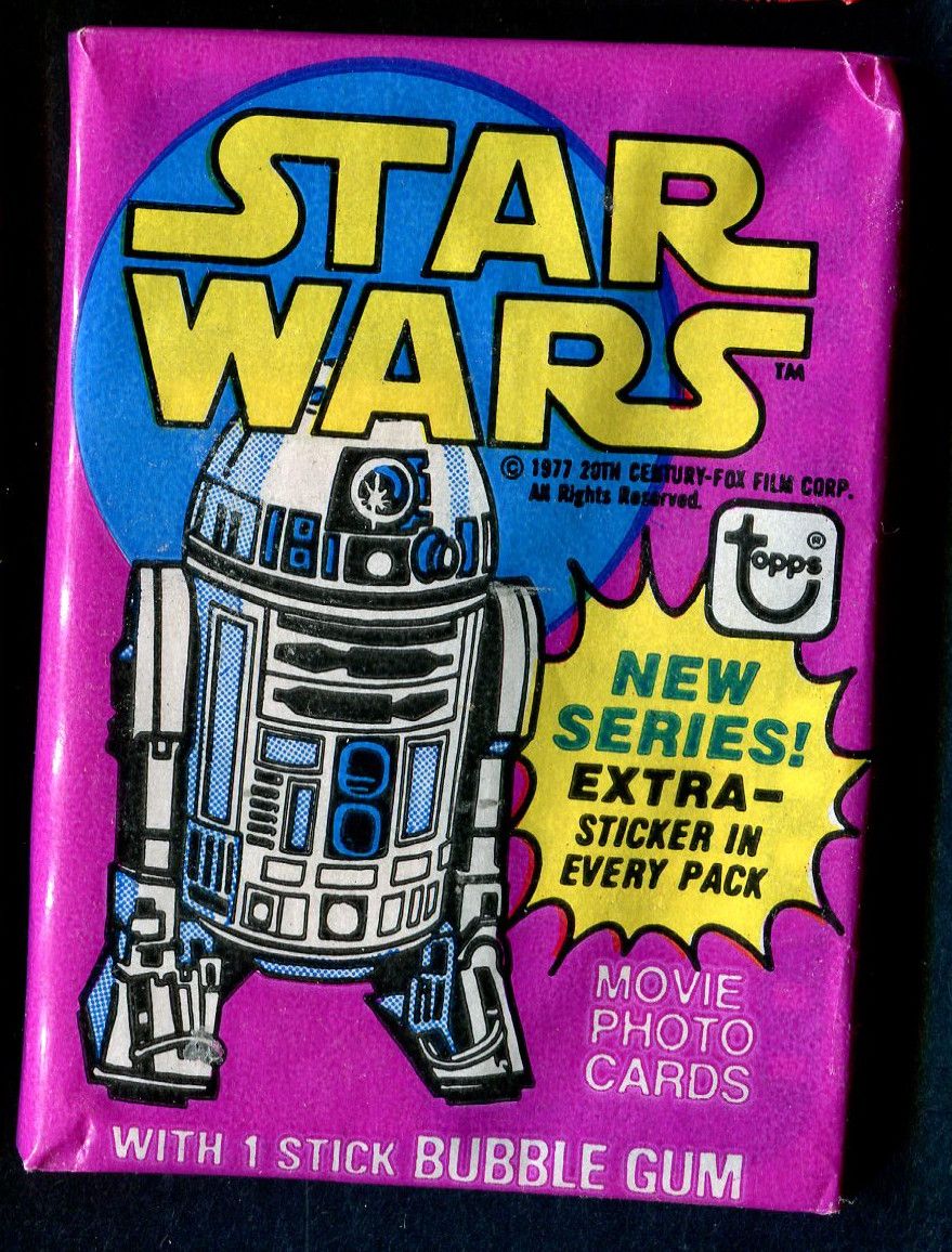 1977 Topps Star Wars Series 3 Unopened Wax Pack