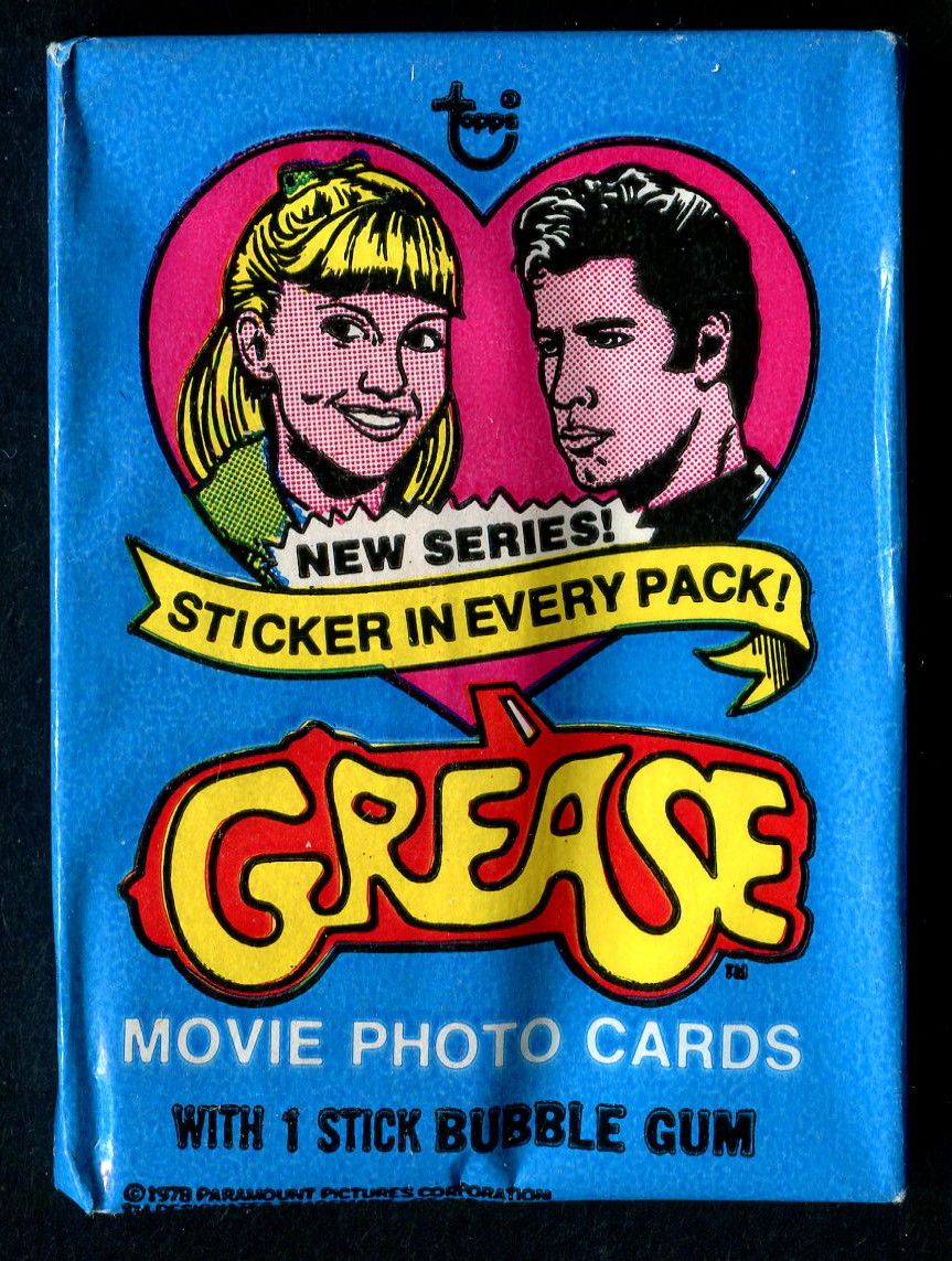 1978 Topps Grease Series 2 Unopened Wax Pack