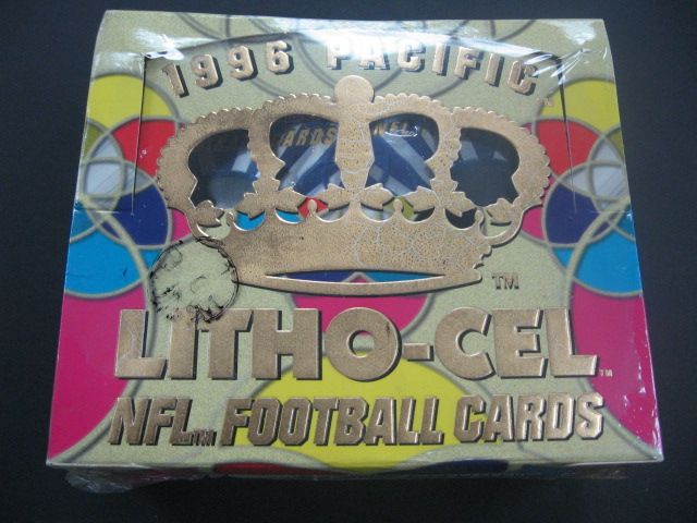 1996 Pacific Litho Cel Football Box