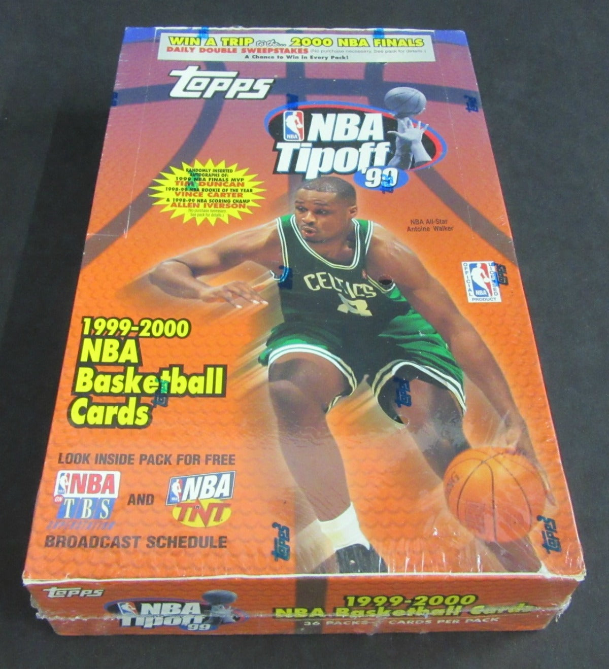 1999/00 Topps Tipoff Basketball Box (36/7)