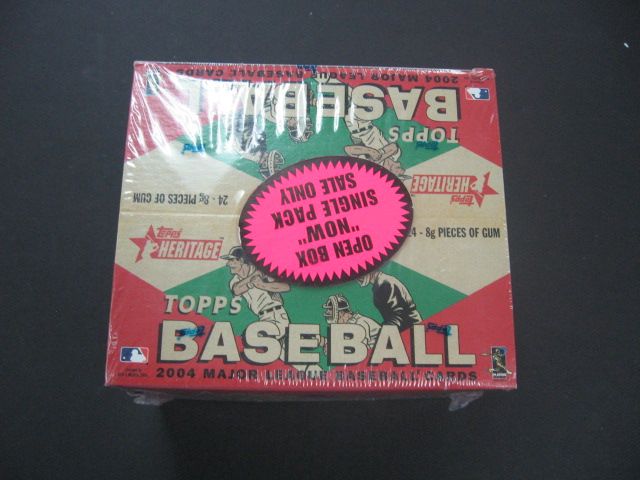 2004 Topps Heritage Baseball Box (Retail)