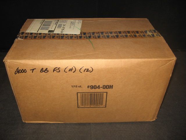 2000 Topps Baseball Factory Set Case (Hobby) (12 Sets)