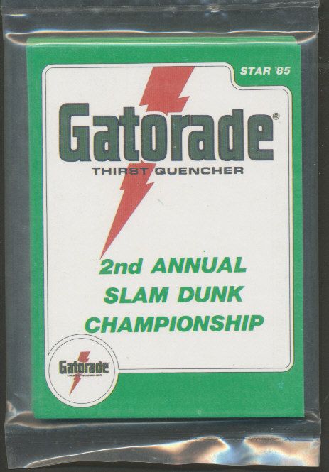 1985 Star Basketball Gatorade Slam Dunk Complete Bagged Set