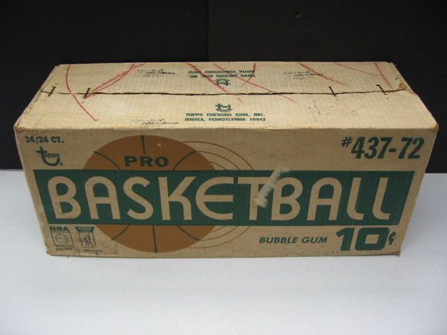 1972/73 Topps Basketball Unopened Wax Box (FASC)