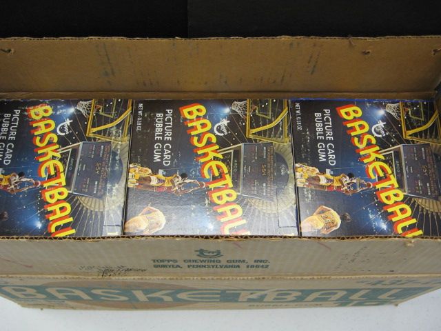 1972/73 Topps Basketball Unopened Wax Box (FASC)