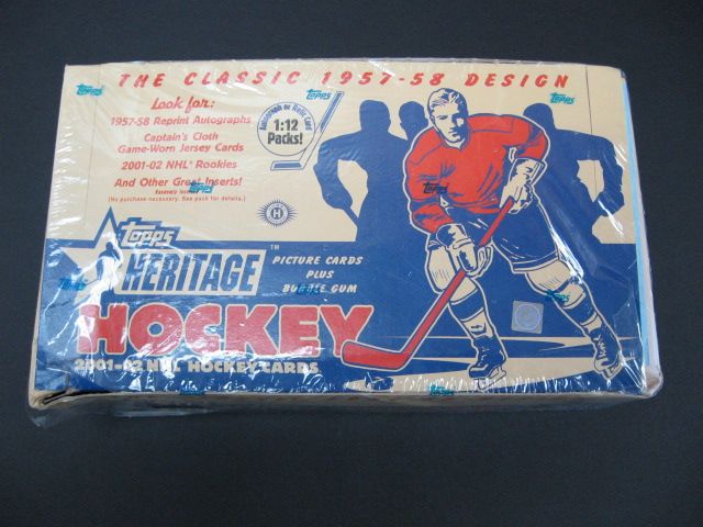 2001/02 Topps Heritage Hockey Box (Hobby) (24/8)
