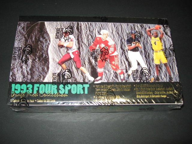 1993 Classic Four Sport Draft Pick Box (36/12)