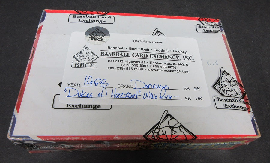 1983 Donruss Dukes of Hazzard Unopened Wax Box (BBCE)