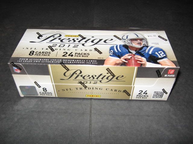 2012 Panini Prestige Football Box (Hobby) (24/8)