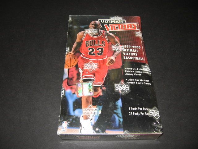 1999/00 Upper Deck Ultimate Victory Basketball Box (24/5)