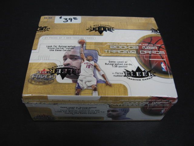 2001/02 Fleer Force Basketball Box (Retail)
