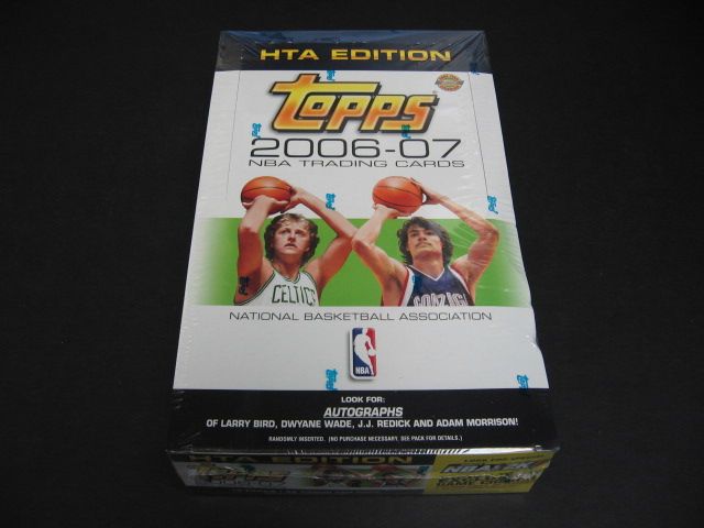 2006/07 Topps Basketball Jumbo Box (HTA)