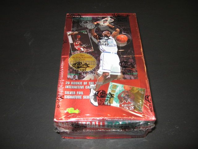 1995/96 Classic Rookies Basketball Box