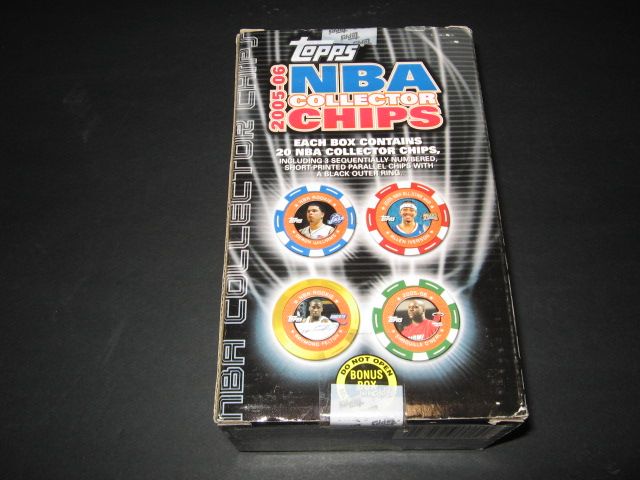 2005/06 Topps Chips Basketball Box