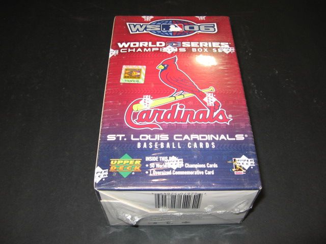 2006 Upper Deck Baseball St. Louis Cardinals World Series Factory Set