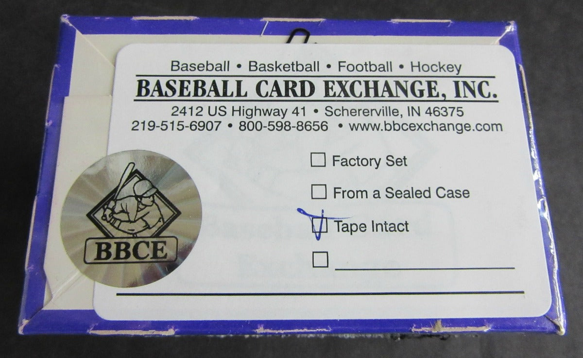 1985 Topps Baseball Traded Factory Set (Tape Intact) (BBCE)