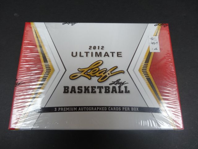 2012/13 Leaf Ultimate Basketball Box (Hobby)