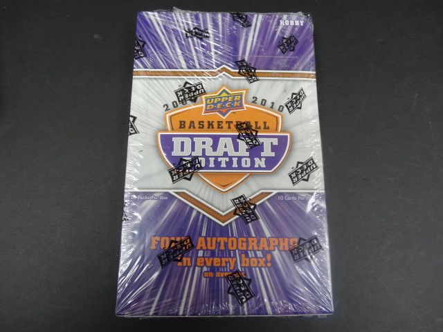 2009-10 Upper buy Deck Draft Edition Basketball Card Pack Hobby FACTORY SEALED