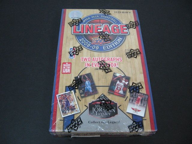 2008/09 Upper Deck Lineage Basketball Box (Hobby)