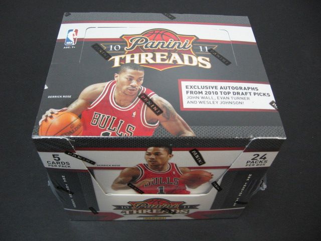 2010/11 Panini Threads Basketball Box