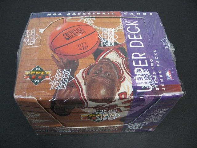 1993/94 Upper Deck Basketball Series 2 Box (Jumbo)
