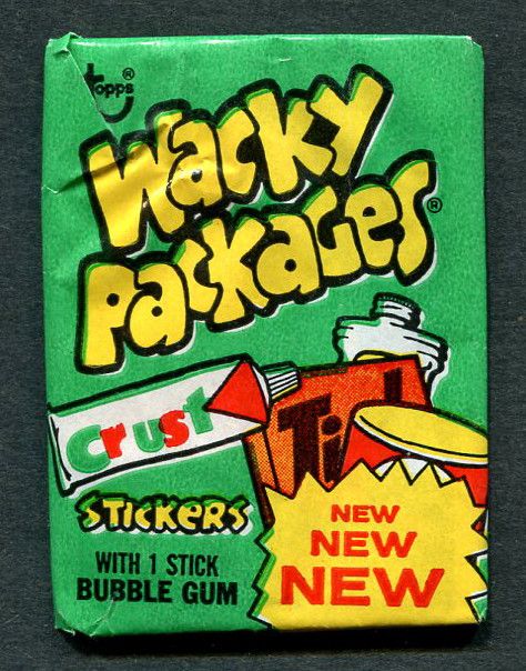 1975 Topps Wacky Packages Unopened Series 12 Wax Pack