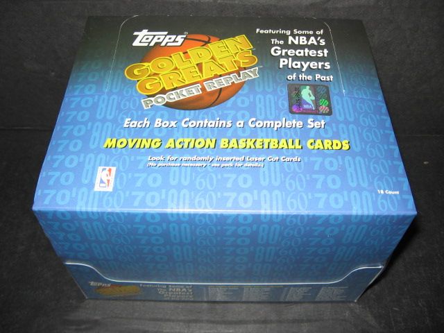 1998/99 Topps Golden Greats Basketball Box (18)