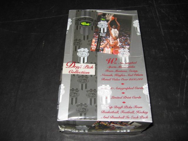 1992 Classic Four Sport Draft Pick Box