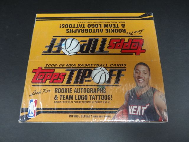 2008/09 Topps Tip-Off Basketball Box (Retail)