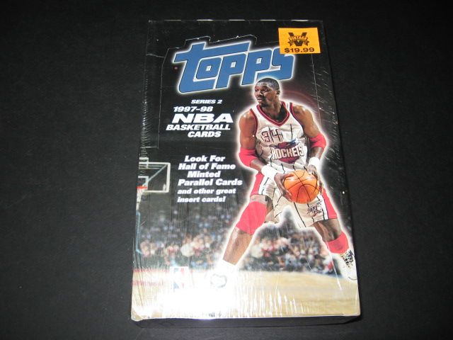 1997/98 Topps Basketball Series 2 Box (Retail) (36/11)