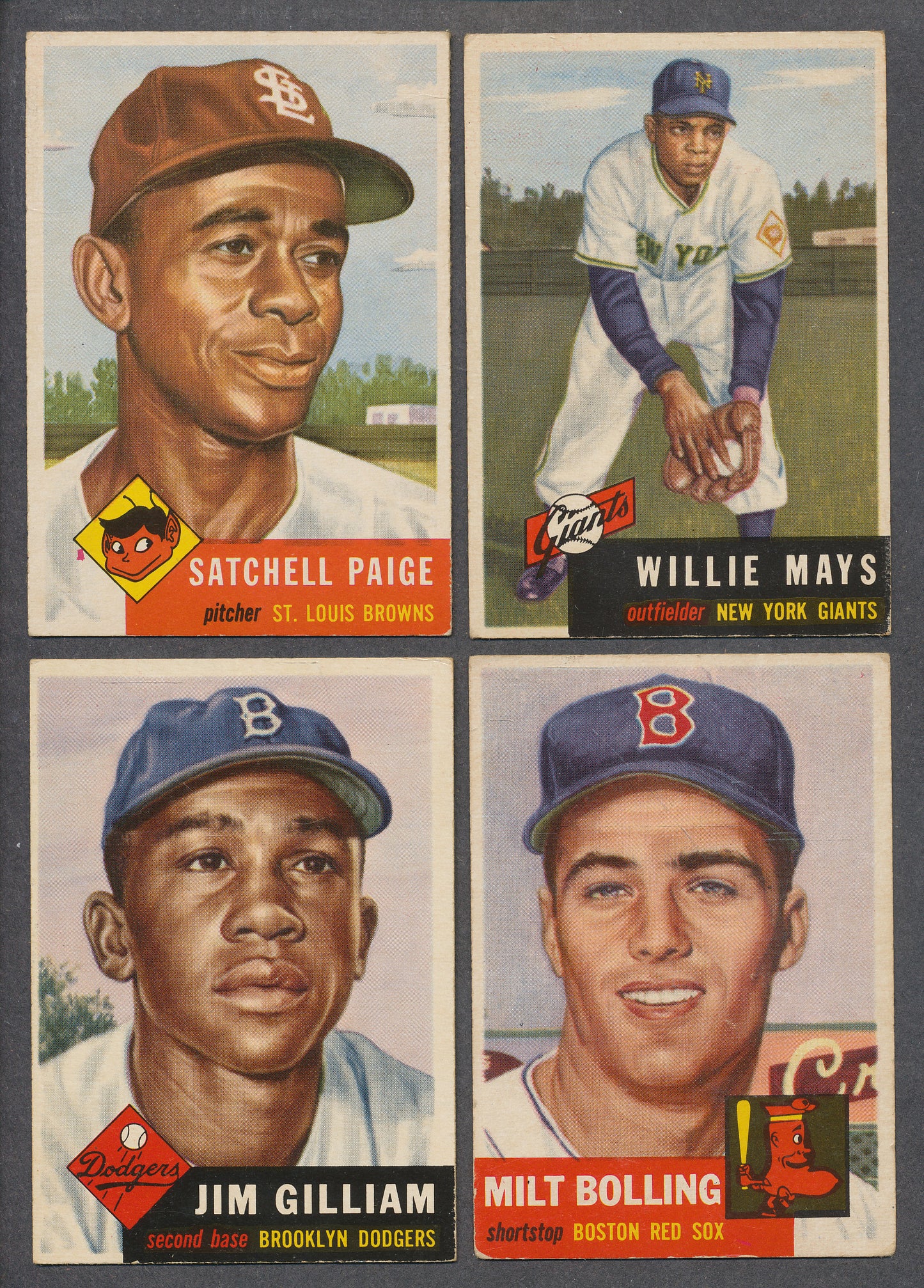 1953 Topps Baseball Partial Set VG