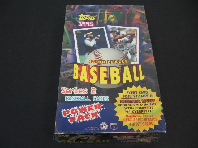 1995 Topps Baseball Series 2 Box (Retail) (36/13)