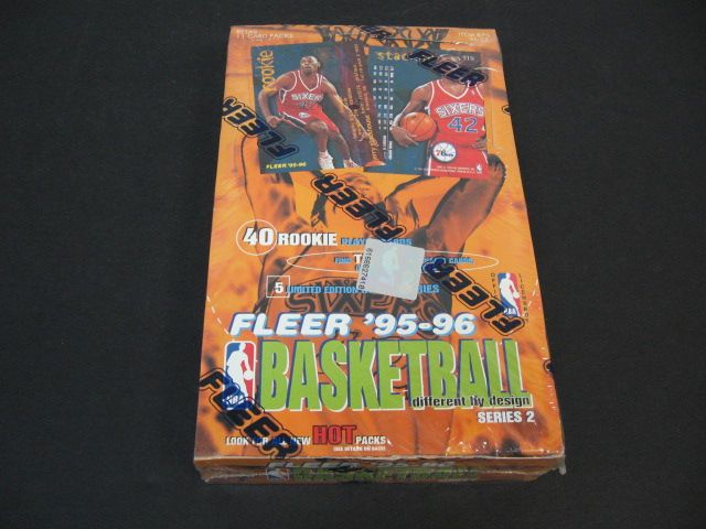 1995/96 Fleer Basketball Series 2 Box (Retail)