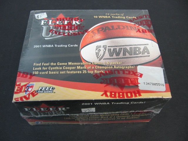 2001 Fleer Ultra WNBA Basketball Box (Hobby)