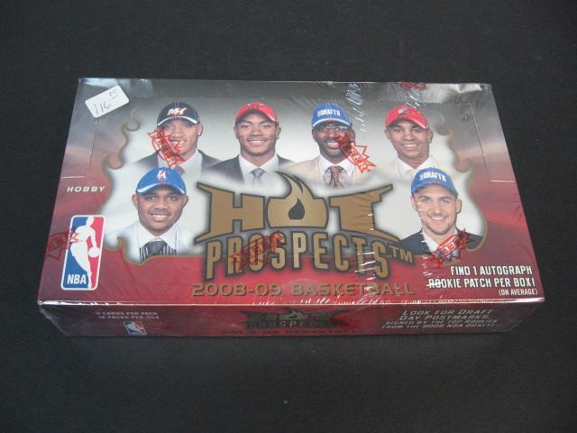 2008/09 Fleer Hot Prospects Basketball Box (Hobby) (18/5)