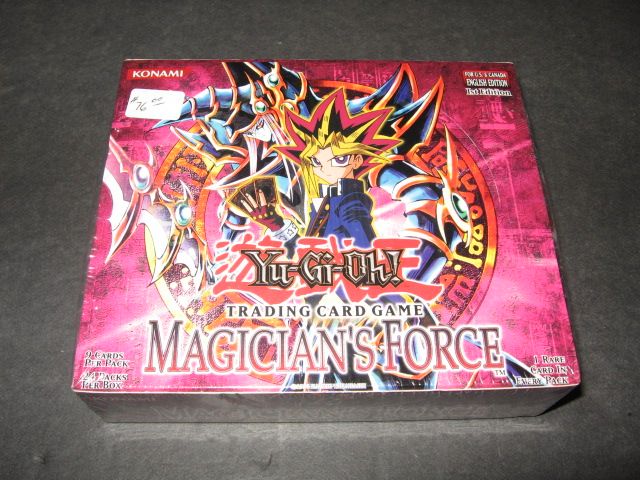 Yu-Gi-Oh Magicians Force Booster Box 1st Edition