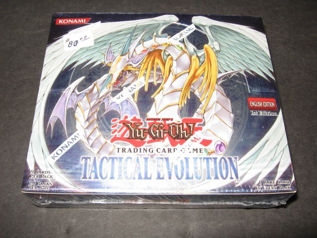 Yu-Gi-Oh Tactical Evolution Booster Box 1st Edition Baseball Card Exchange Yu-Gi-Oh Tactical Evolution Booster Box 1st Edition Baseball Card Exchange